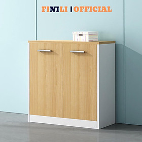 Mua Tủ đựng tài liệu hồ sơ văn phòng giá rẻ FINILI gỗ công nghiệp 2 màu FNLO213