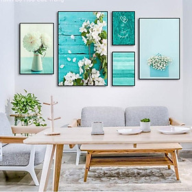 Mua Tranh treo tường trang trí phòng khách  phòng ngủ. Tặng kèm khung và đinh ba chân treo tranh chuyên dụng  PVP-TP215