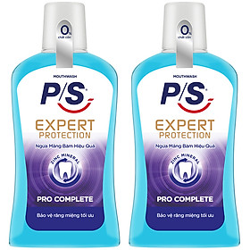 Combo 2 Chai Nước Súc Miệng P/S Pro-Complete 500Ml/Chai