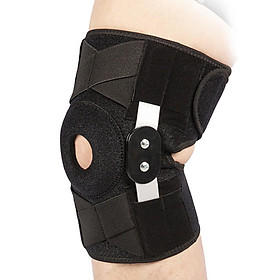 Sport Brace Adjustable Knee Band Knee Protective Bandage with Side Metal Stabilizer