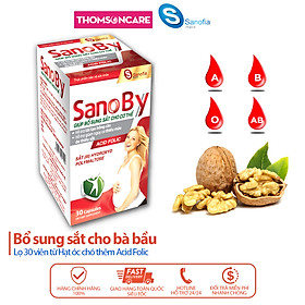 Sắt cho bà bầu Sano By- giúp bổ máu cho bà bầu