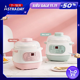 Mua Nồi Nấu Cháo Chậm  Chưng Yến  Ninh Hầm Cách Thủy Dung Tích 1L  Lòng Nồi Bằng Sứ Giữ Nhiệt  Công suất 200W Giúp Mang Đến Nhiều Món Ăn Bổ Dưỡng