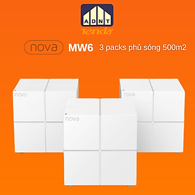 Mua Hệ thống phát wifi tốc độ cao 1200 Mbps băng tần kép Wireless Router Nova MW6 Tenda hàng chính hãng
