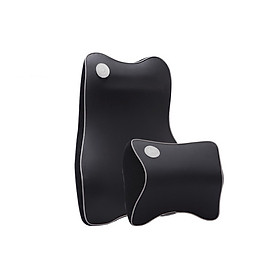 Bộ gối tựa cổ, lưng cao su non cao cấp GE04