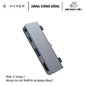 Mua  HÀNG CHÍNH HÃNG  Cổng chuyển đổi chuyên dụng HyperDrive 4-in-1 USB-C Hub dành cho iPad và các thiết bị Type C – HD319E