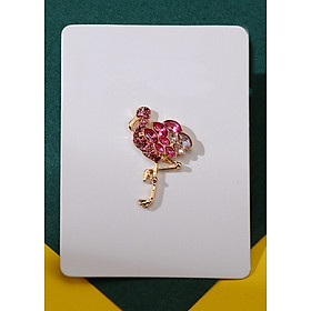 Ghim cài áo thời trang đính đá nhiều hình (chọn mẫu)