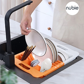 Giá Đựng Bát Đĩa Rửa Rau Củ Quả Có Thể Thu Gọn Tiện Dụng- Giá Gác Bồn Rửa Chén