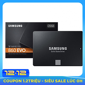 Ổ Cứng SSD Samsung 860 EVO 250GB 2.5 inch SATA iii MZ-76E250BW - Hàng Nhập Khẩu