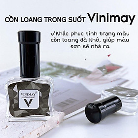 Cồn Loang Vinimay Màu Trắng Đen Trong Suốt Cao Cấp 15ml Làm Nail Nhanh Khô, Tạo Hiệu Ứng Loang Màu Sơn Móng Nghệ Thuật Tiện Dụng Nữ Women