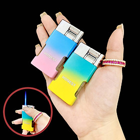 Mua Hột quẹt bật lửa khè HONEST 538 màu cầu vòng siêu đẹp (xài gas)