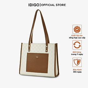 Túi đeo vai công sở hoạ tiết caro, túi xách nữ đi chơi thời trang IDIGO FB2-4312