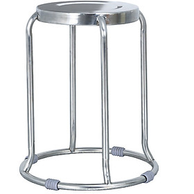 Mua Bộ 10 Ghế đôn inox  mặt 30 phi 19 cao cấp