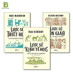 Combo 3Q: Lược Sử Triết Học + Lược Sử Tôn Giáo + Lược Sử Kinh Tế Học - Nhã Nam - Bìa Mềm