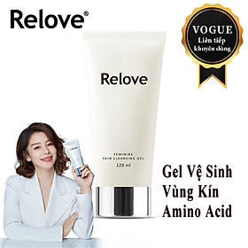 【chăm sóc vùng kín Phụ nữ Relove】Gel Vệ Sinh Vùng Kín Amino Acid_kháng khuẩn bảo vệ vùng nhạy cảm Nội địa Đài Loan, Hàng Chính Hãng
