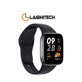 Đồng Hồ Thông Minh Xiaomi Redmi Watch 3 / Watch 3 Active - Hàng Chính Hãng, Bản Quốc Tế - Black BHR7266GL