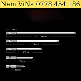 Mua SV Mũi tô vít 4 cạnh chuôi lục giác 150mm