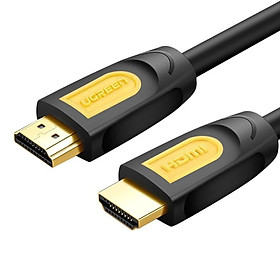 Cáp tín hiệu HDMI 0.75M đầu vàng 2k 4k 60hz Ugreen 10151 HD101 Hàng chính hãng