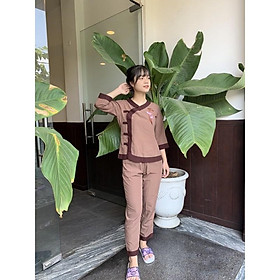 ĐỒ LAM ĐI CHÙA Cổ Tim Nữ s2