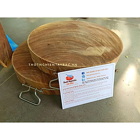Mua Thớt Nghiến Tây Bắc | Thớt chặt 34cm x 6cm