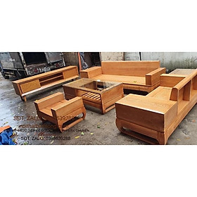 Mua Bàn ghế sofa phòng khách gỗ sồi Nga chân cong