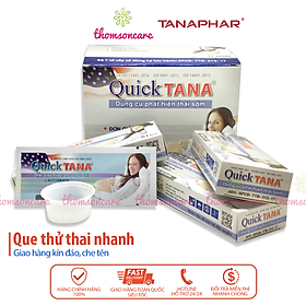 Que thử thai nhanh QUICKTANA - Luôn che tên khi giao hàng - Test nhanh, chính xác