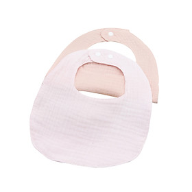 Set 2 Yếm giữ ấm cổ cho bé hình chữ U 100% cotton siêu mềm comfybaby có size cho bé 0-6 và 6-12 tháng