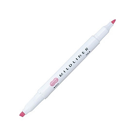 Viết Lông Dầu Dạ Quang Zebra Mildliner-MP Fine Bold Mild Pink