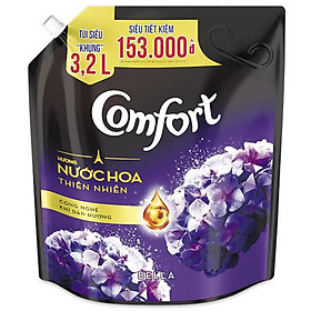 Nước Xả Vải Comfort Hương Nước Hoa Thiên Nhiên Bella (3.2L)