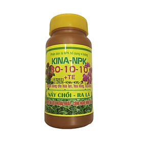 Mua Phân bón lá KINA NPK 30-10-10+TE chuyên cho hoa Lan và cây cảnh giúp nảy chồi ra lá Nguyên liệu ngoại nhập
