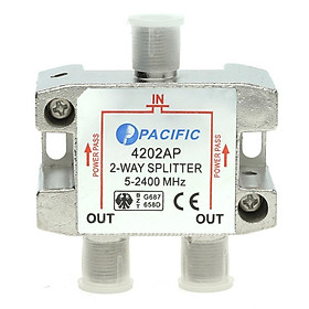 Mua Bộ chia truyền hình cáp 1 ra 2 Pacific loại 1 tốt