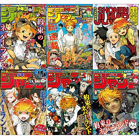 Bộ 6 Áp phích - Poster Anime The Promised Neverland - Miền Đất Hứa (2) (bóc dán) - A3,A4,A5