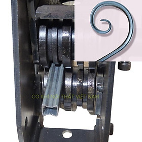 Mua Máy lăn rãnh sắt hộp - dùng để uốn hoa sắt mỹ thuật