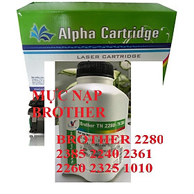 Mực nạp Brother hàng chính hãng Alphacartridge dành cho hộp mực TN 2280 2385 1010 Máy in HL1111/1511/2321/2340/2360/2361/2240/2280/2380 MFC1601/2701/2720/2740/7060/7360