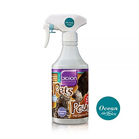 Hình ảnh Chai xịt Bioion Pets Pounce Pet Germ-Free Sanitizer 500ML- khử trùng, khử mùi cho thú cưng