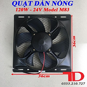 Mua Quạt dàn nóng 14x14 inch 36x36 cm loại 24V Model M83