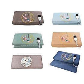 Thảm Ngải Cứu, Đệm Sưởi Ruột Ngải Cứu Khô Chế Biến - 9 Mức Nhiệt Độ - 3 Mức Hẹn Giờ