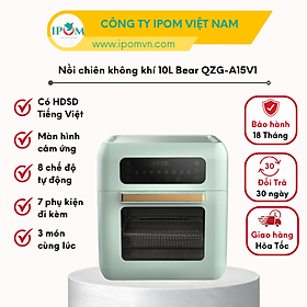 Mua Nồi Chiên Không Dầu Bear 10L Kiểu Dáng Lò Chiên  Công Nghệ Air Bomb Chiên Không Dầu - A15V1 - Hàng Chính Hãng Bảo hành 18 Tháng
