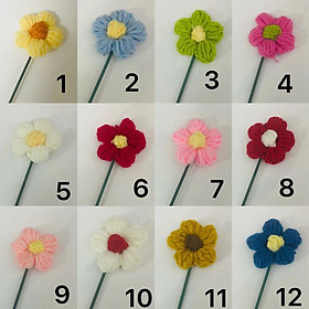 Mua Hoa hạt bắp gắn cành  hoa len nhụy bắp tròn đẹp cành dài 30cm dùng cắm hoa  bó hoa decor
