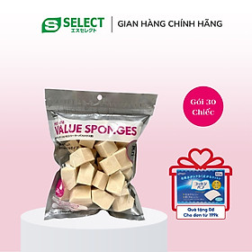 MÚT TRANG ĐIỂM TỪ CAO SU THIÊN NHIÊN CHO DA NHẠY CẢM S SELECT PRO USE