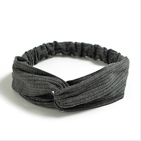 Băng đô turban giữ tóc bản to chất liệu cao cấp cho bạn gái TB03