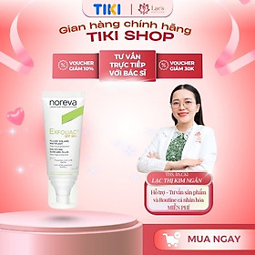 Kem chống nắng dành cho da dầu mụn Noreva EXFOLIAC MATIFYING SUNCARE FLUID SPF50+ 40ML