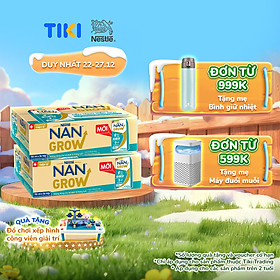 Bộ 2 Thùng 36 hộp Sữa pha sẵn Nestlé NANGROW sữa mát công thức từ Thụy Sĩ 9(4 x 110ml) - (Bé từ 1 tuổi)