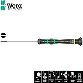 Mua Tua vít điện tử dẹp 2 cạnh 2035  0 40 x 2 5 x 80 mm cho điện tử và cơ khí chính xác Wera 05118008001