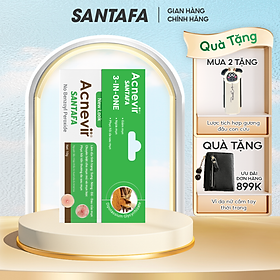 Kem ngừa mụn Acnevir - Ngăn ngừa và cải thiện nhanh tình trạng các loại mụn như mụn bọc, mụn đỏ, mụn trứng cá, mụn mủ - Tuyp 10g