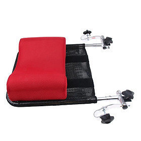 Wheelchair Headrest Neck Support Cushion,adjustable For Any 16 Inch To 20 Inch Wheelchair With Back Handle Tube