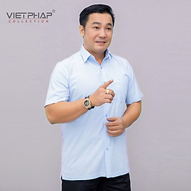 Mua Áo sơ mi nam trung niên cho bố áo cộc tay cho người già  Xám39 tại Đồ  Bộ Trung Niên Nữ  Tiki