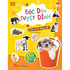 Download sách Sách Bóc Dán Tuyệt Đỉnh - Các Em Bé Động Vật