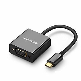 Cáp chuyển tín hiệu USB type-C ra VGA chính hãng UGREEN 50250