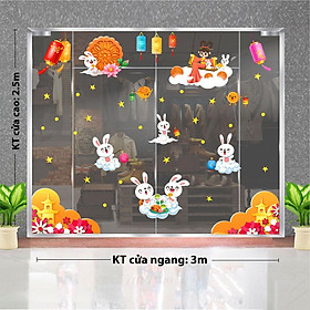 Mua DECAL TRANG TRÍ TRUNG THU 2023  COMBO SỐ 16