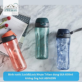 Bình nước cho bé đi học Lock&Lock nhựa tritan 650ml ABF639